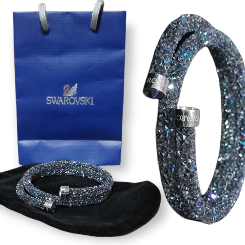 Swarovski Crystaldust Double Loop Bracelet